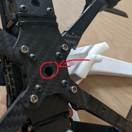 FPV Drone Stand adapter for TBS Source One V5