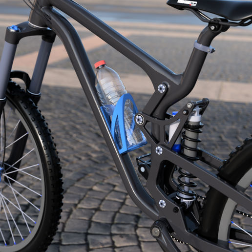 bicycle-bottle-holder.png bicycle bottle holder | | bike mount | bottle holder | ebike | mountain bike | water bottle holder | tool | cycling | bike accessories | Flaschenhalter | PLA