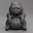0001.png Figurine de King Kong triste et léthargique à imprimer en 3D