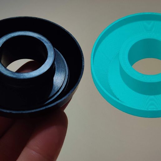 1DX-2530S-00-00 COLLAR ASSY YAMA 2018 - 3D model önizlemesi