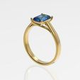 10375-2.jpg Bague solitaire en diamant émeraude