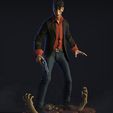 dylanfront1.jpg STL file Dylan Dog・3D printing design to download