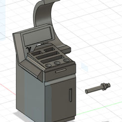 Machine-de-balancement-de-pneu-1.png Fichier STL 1/18 Machine de balancement de pneu / Tire swing machine diecast・Plan à imprimer en 3D à télécharger