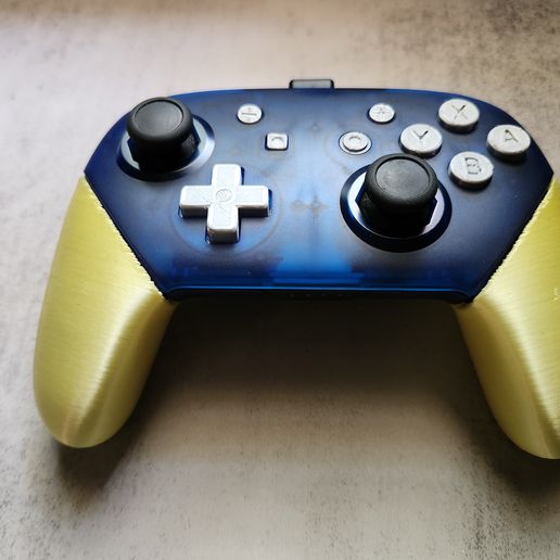 🎲 Pro Controller Grips Buttons For the Switch・ STL File for