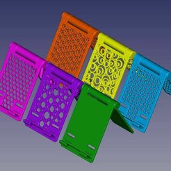 d6cb22f4-c54c-4963-9f11-77d243f469a1.jpg Free 3D file Foldable Phone Stand・3D printing idea to download