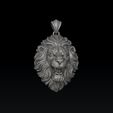 wsertfwesfcsdf3sa2werf56wew65frws65.jpg Lion Pendant V2 3D print model