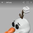 Screenshot_2020-01-17-21-27-22-984_com.autodesk.fusion.jpg Free 3D file Olaf pop・3D printing model to download
