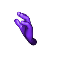Burns_HAND_L.stl STL file Simpson Charles Montgomery Burns・3D print design to download