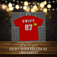 Chiefs-Jersey-5.png Football Kansas City Chiefs Jersey ornaments / taylor swift 87 / kelce /mahomes jersey ornament /keychain/ magnet