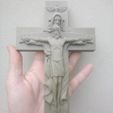 Print.jpg Holy Trinity Crucifix and pendant