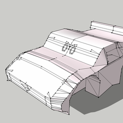 Flash MC Queen - 2.png Free STL file Lego Duplo - Flash Mac Queen・3D printing idea to download