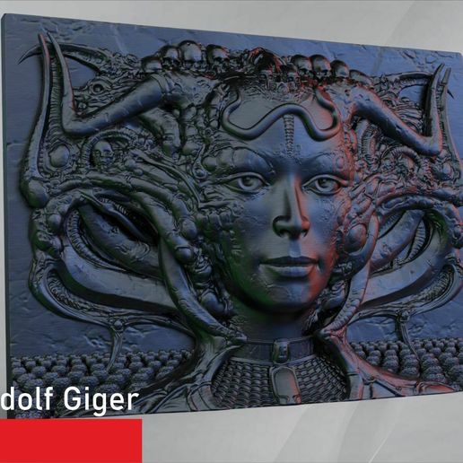 🖼️ Hans Rudolf Giger Painting 1974 