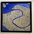 3D Venice | Digital Files | 3D STL File | Venice 3D Map | 3D City Art | 3D Printed Landmark | Model of Venice Skyline | 3D Art