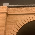 IMG_3478.jpg Tunnel Portal, Double Track with matching retaining wall. Scalable