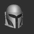 MandoFlower1.jpg Mandalorian Condor Helmet 3d digital download / Mandalorian Helmet