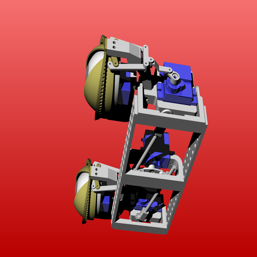 proj3.png Fichier STL gratuit mécanique des yeux animatronique à distance réglable・Design à télécharger et à imprimer en 3D, kakiemon