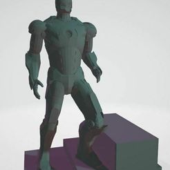 IRONMAN.JPG Free STL file IRONMAN・Object to download and to 3D print