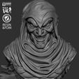 310825-Wicked-HobGoblin-BustP-Image-013.jpg WICKED MARVEL HOBGOBLIN PORTRAIT BUST: TESTED AND READY FOR 3D PRINTING