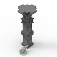 Dwarf mine V07.jpg 3D printable pillar and assorted bases for dwarf mine