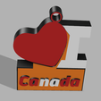 a.png Key ring I love Canada / porte-clés I love Canada