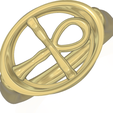 ring-05 v10-02.png ring Egypt “key of the Nile” “key of life” r05 for 3d-print and cnc