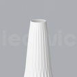 A_10_Renders_4.png Niedwica Vase A_10 | 3D printing vase | 3D model | STL files | Home decor | 3D vases | Modern vases | Abstract design | 3D printing | vase mode | STL