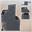 3.jpg Desert building with flat roof terrace and wall (12) - Canyon Sandy Landscape 28mm 15mm RPG DND Nomad Desertland African Middle East