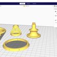 on-table-lamp-12.jpg Original Lights Lampshade on_Table tabletop v12 for real 3D print