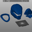 Capture.png Cavallino helmet with attachments 3d print file