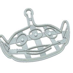 Toy Story Alien.jpg TOY STORY COOKIE CUTTER, ALIEN COOKIE CUTTER, FONDANT CUTTER, TOY STORY, ALIEN