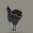 untitled.29.png Cluckles the Brave Courier DOTA 2 3D Model