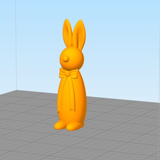 🐇 Cute Rabbit・ OBJ File for 3D printing・Cults