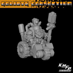 ancestor_wheels.jpg Free 3D file Goliath Consortium Ancestor (6-8mm) FREE・3D printable object to download