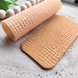 7.png Snake Leather Texture Roller for Clay