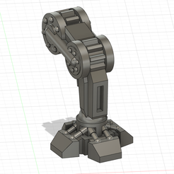Bionic_Leg.png Archivo STL gratis Brazo y piernas biónicos・Diseño de impresión 3D para descargar