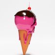 0014.jpg Skull Sundae Ice Cream Pop Pop Surrealism toy