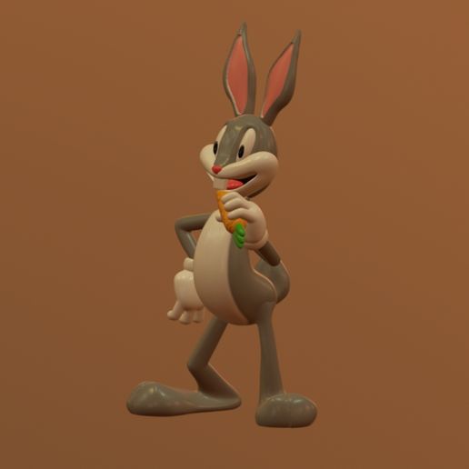 Bugs bunny urban vibes Fan art 3D model