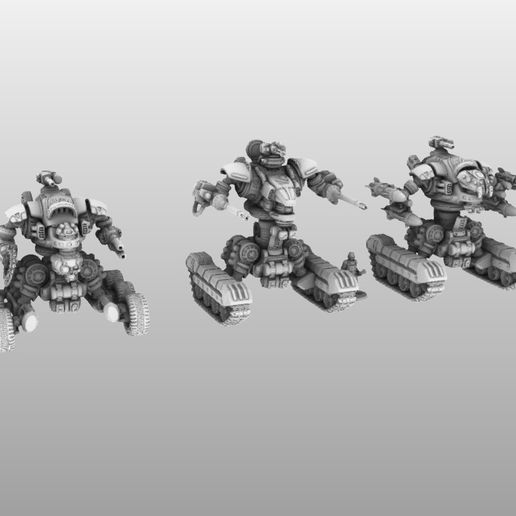 🔥 Raptor T - 28mm Combat Assault Fire Support Unit・ 3D File for ・Cults