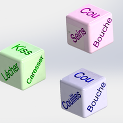 Dé-coquin-4.png STL file Rascal dice・Model to download and 3D print