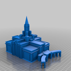 Bountiful.png Télécharger fichier STL gratuit Temple de Bountiful Utah • Objet imprimable en 3D, jenscolt