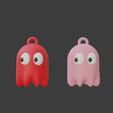all.jpg Pac-Man - Hanging Ghost Ornament