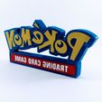 IMG_20230611_163442.jpg Pokemon Trading Card Game display piece and magnet sign.