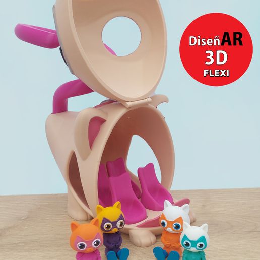 🐱 Superkitties - Supergatitos -Kittie copter・ STL File for 3D printing ...