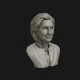 12.jpg Hillary Clinton 3D printable model