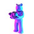 0003.jpg Face to Face Bear Inner Self Luke Chueh toy