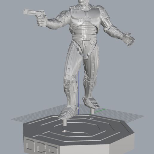 policier flic robot ocp