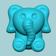 el2.png Jelly Candy Molding Elephant - Gummy Mould