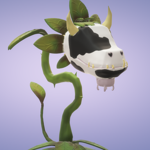 cowplant sims STL File for 3D printingCults