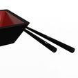 Bowl-for-Sushi-Sauce-and-Japanese-Sticks-4.jpg Bowl for Sushi Sauce and Japanese Sticks