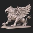 Gripho.1322.jpg Sculpture of a Griffin